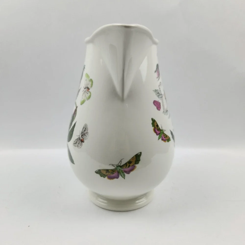 Portmeirion Botanic Garden Christmas Rose Pitcher Jug England Floral